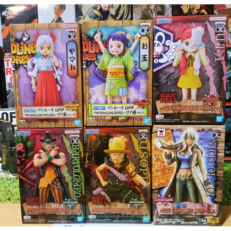 งานแท้ lot jp แมวทอง (มือ 1) DXF One Piece Flim Red ยามาโตะ [มือ 1] DXF ของแท้ - Yamato DXF  Grandli