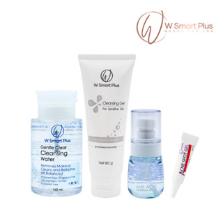 W Smart Plus Acne Clear Set ชุดเซ็ทดูแลผิวเป็นสิว