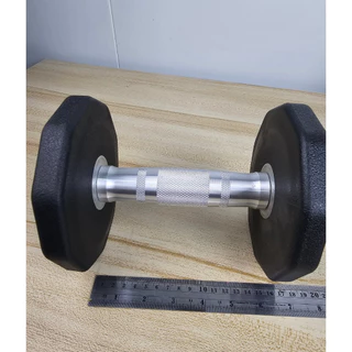 ดัมเบลหุ้มยาง เกรดมาตรฐานฟิตเนส (ราคาต่อ 1 ชิ้น) Fitness Dumbbell สินค้าพร้อมส่ง