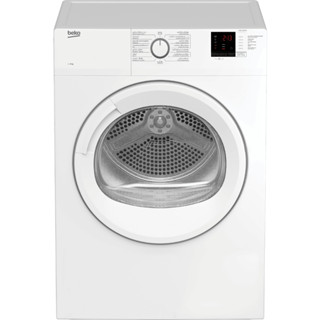 BEKO เครื่องอบผ้าขนาด 8 กิโล MODEL : DA8112RX0W (ฝาใส)