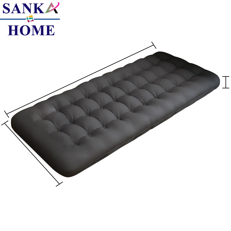 Sanka เตียงพับได้ แผ่นผ้าฝ้ายมุก จัดส่งเร็ว เนื้อนุ่ม