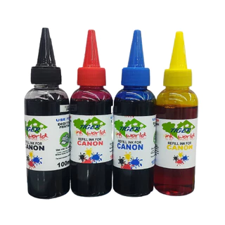 หมึกเติม Canon ขนาด 100 Ml ใช้กับเครื่องปริ๊นท์ CANON ได้ทุกรุ่น