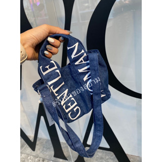 ✅พร้อมส่ง✅ GENTLEWOMAN LOGO STRAP MICRO TOTE BAG: BLUE [GNB198.2]