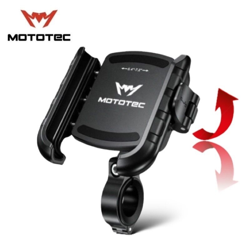 MOTOTEC  QD Series ที่จับมือถือ ที่ยึดมือถือมอเตอร์ไซค์ ที่จับโทรศัพท์ ที่ยึดโทรศัพท์ ปลดล็อคเร็ว