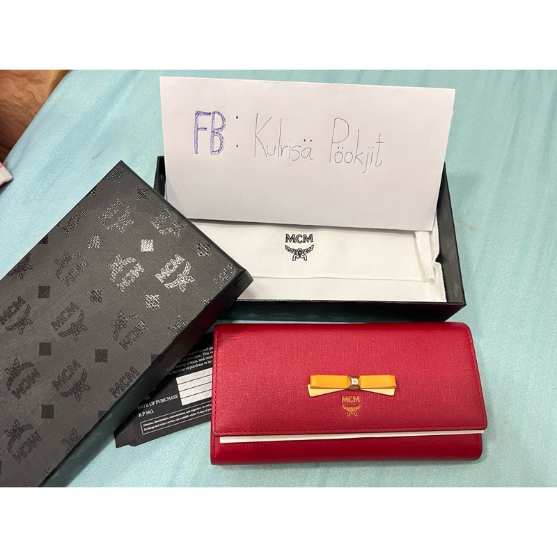 กระเป๋าสตางค์ MCM 3พับ