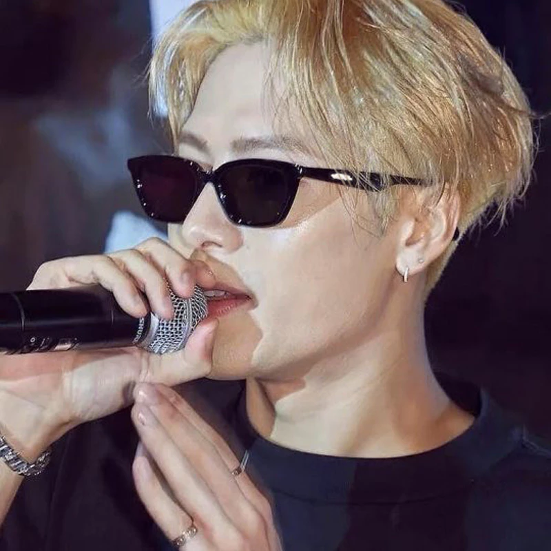 แว่นกันแดด ทรงตาแมว UV ป้องกัน สไตล์เกาหลี Hip Hop thumbnail 3