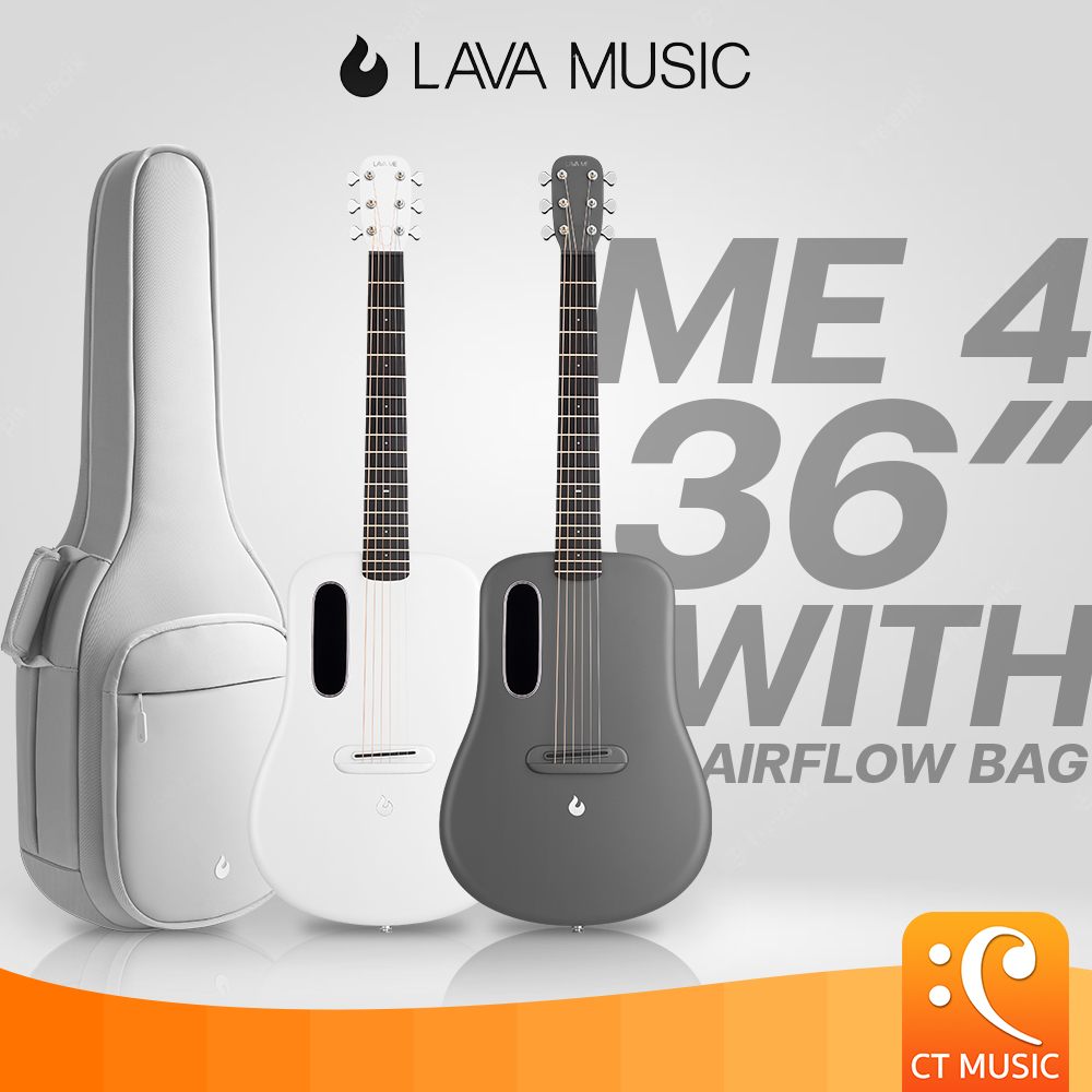 LAVA ME 4 36″ with Airflow Bag กีตาร์โปร่งไฟฟ้า ME4 AirflowBag