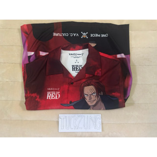 เสื้อ V.A.C [Culture] รุ่น One Piece Film Red Shanks Size L แรร์ มือ1 แท้100% (มีเก็บปลายทางครับ)