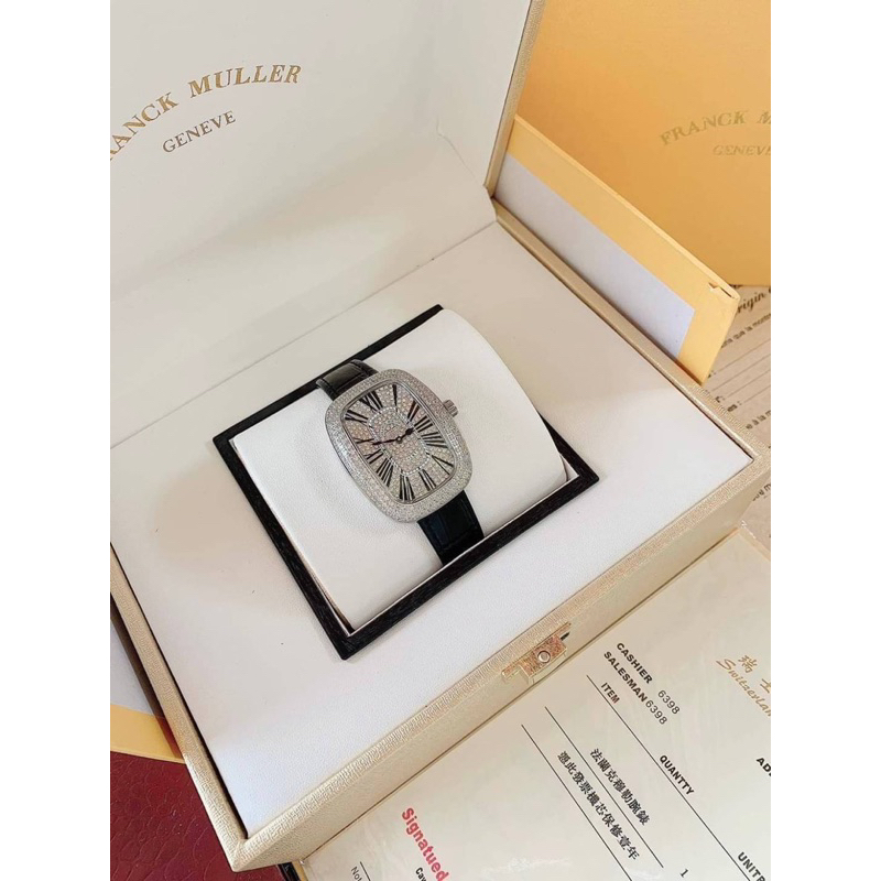 พร้อมส่งfranck muller Galet 3002 full diamondเครื่องญี่ปุ่น