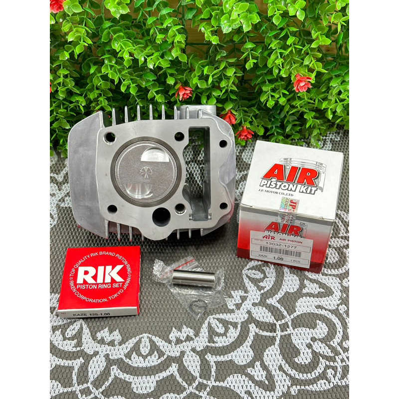 เสื้อ125ลูก57/2วาล์วลูกคาเซ่ปลอกหนานอกโต64มิล ใส่125คาร์บูเรเตอร์R-S-Xและ125iไฟเลี้ยวบังลม