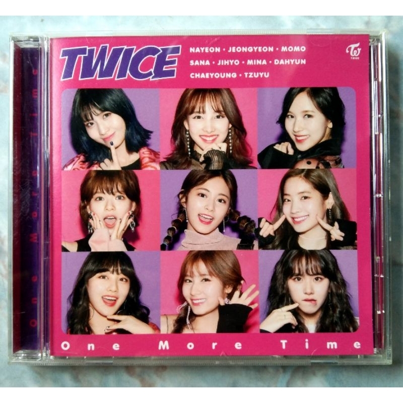 💿 CD TWICE : ONE MORE TIME