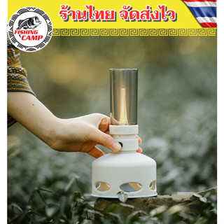 ตะเกียงแคมป์ปิ้งแบบชาร์จไฟ แบตเตอรี่ในตัว Camping LED ตะเกียง LED เอนกประสงค์ ใช้สายชาร์จ USB Type-C มีทั้งหมด 3 สี