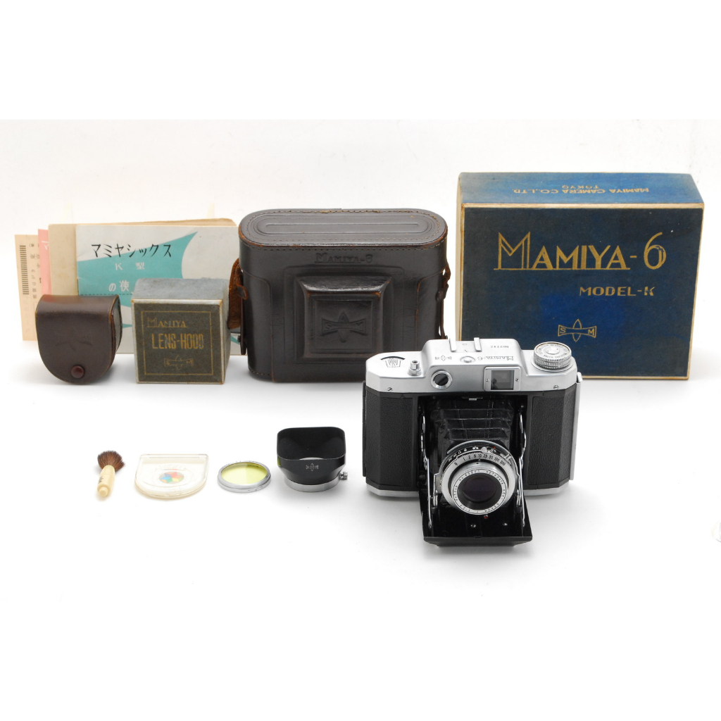 RARE With Box EXC+4 Mamiya 6 Six Model K, Case, Manual, Hood and More from Japan หายาก พร้อมกล่อง EX