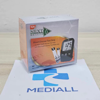 เครื่องวัดน้ำตาล Next Health แผ่นตรวจน้ำตาล meter blood glucose เครื่องตรวจน้ำตาล