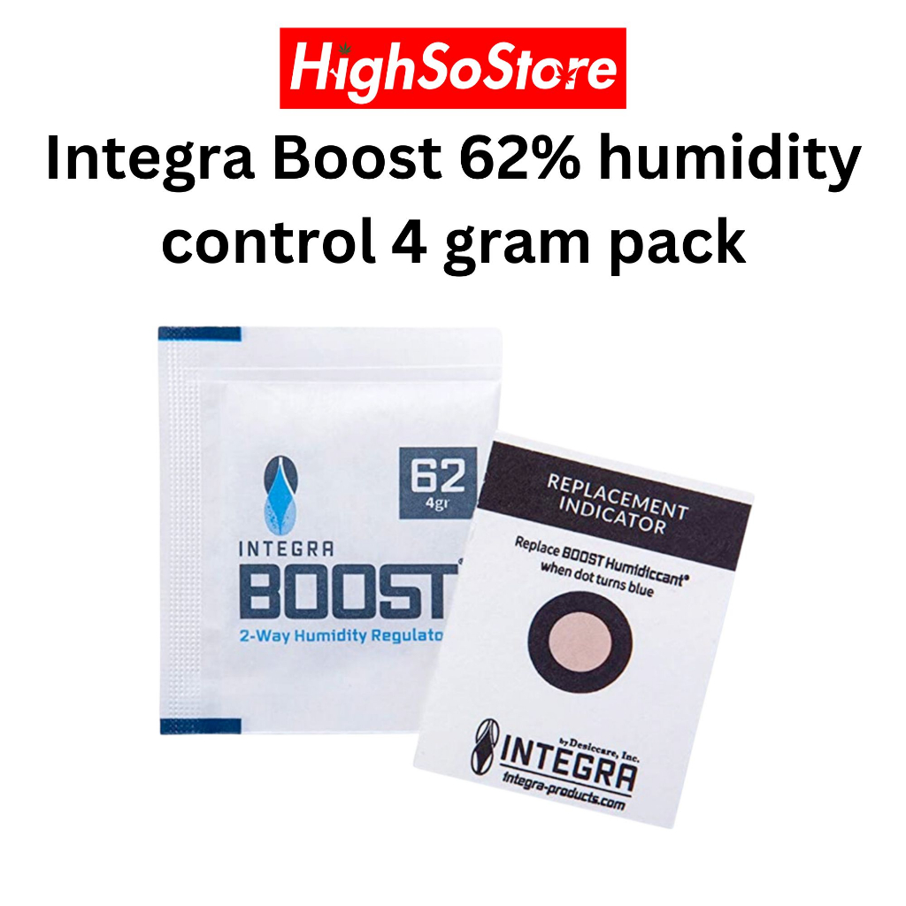 พร้อมส่ง ส่งไว ซองกันชื้น ซองควบคุมความชื้น Integra Boost 62% humidity control 4 กรัม