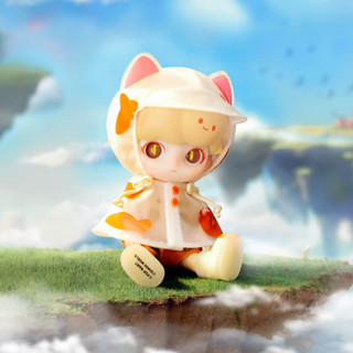 [พร้อมส่ง] Pop Mart: Dimoo Raincoat Cat Action Figure