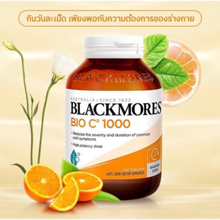 🍊🍊🍊Blackmores Bio C Acerola Plus 1000 mg 150เสริมสร้างระบบภูมิคุ้มกันสำหรับผู้ใหญ่