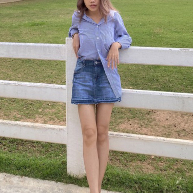 jean skirt mossimo supply co