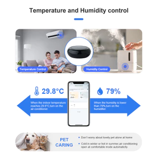 Tuya IR Universal Remote รุ่น JM06 Pro และ JM05 อุปกรณ์ควบคุมรีโมท IR เช่น แอร์ ทีวี รองรับ Alexa