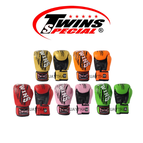 นวมชกมวย ทวินส์ สเปเชี่ยล Twins Special Boxing Glove BGVL3-TW3 หนังแท้
