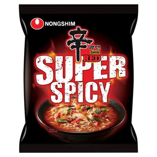 Nongshim Shin Ramyun Red Super Spicy นงชิมรามยอน ชิน เรด ซูปเปอร์ สไปซี่