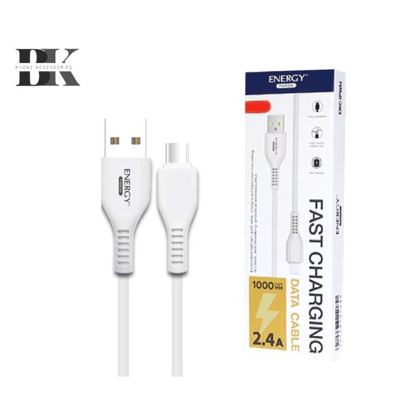 Energyสายชาร์จ ชาร์จเร็ว2.4A