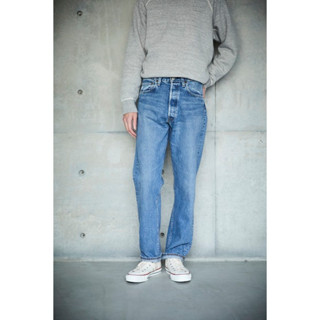 กางเกงยีนส์ผ้าฟอก ORSLOW 01-1050W-95 105 90'S DENIM USED