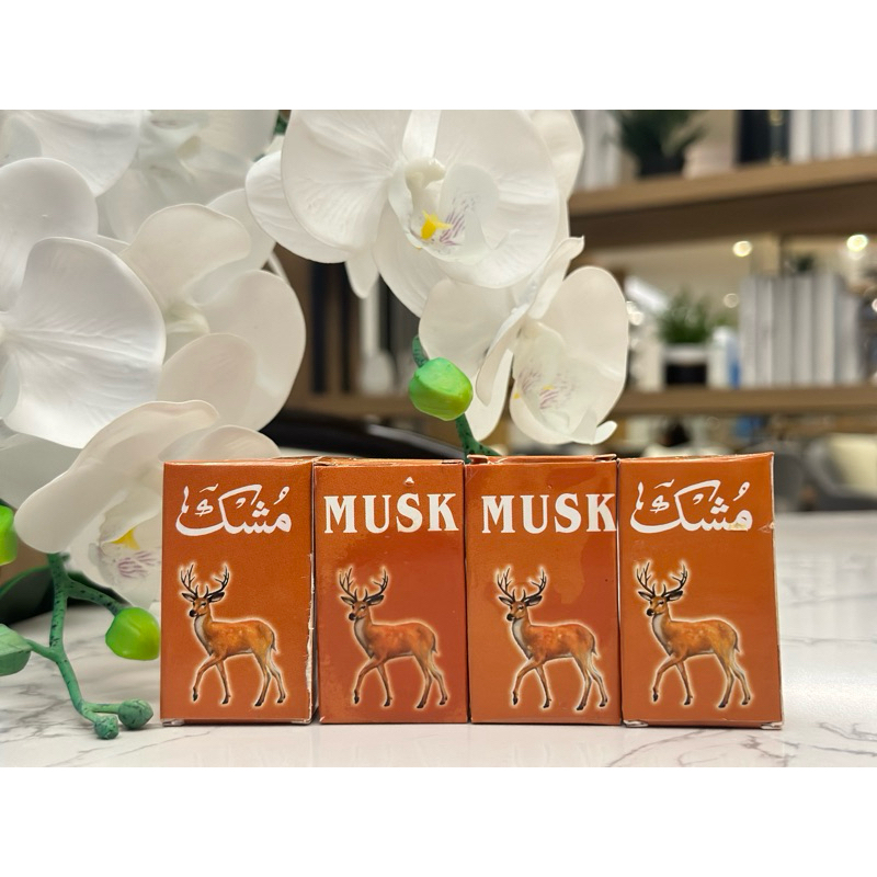 น้ำหอมแขก MUSK CONCENTRATED ATTAR FREE FORM ALCOHOL e.2ml
