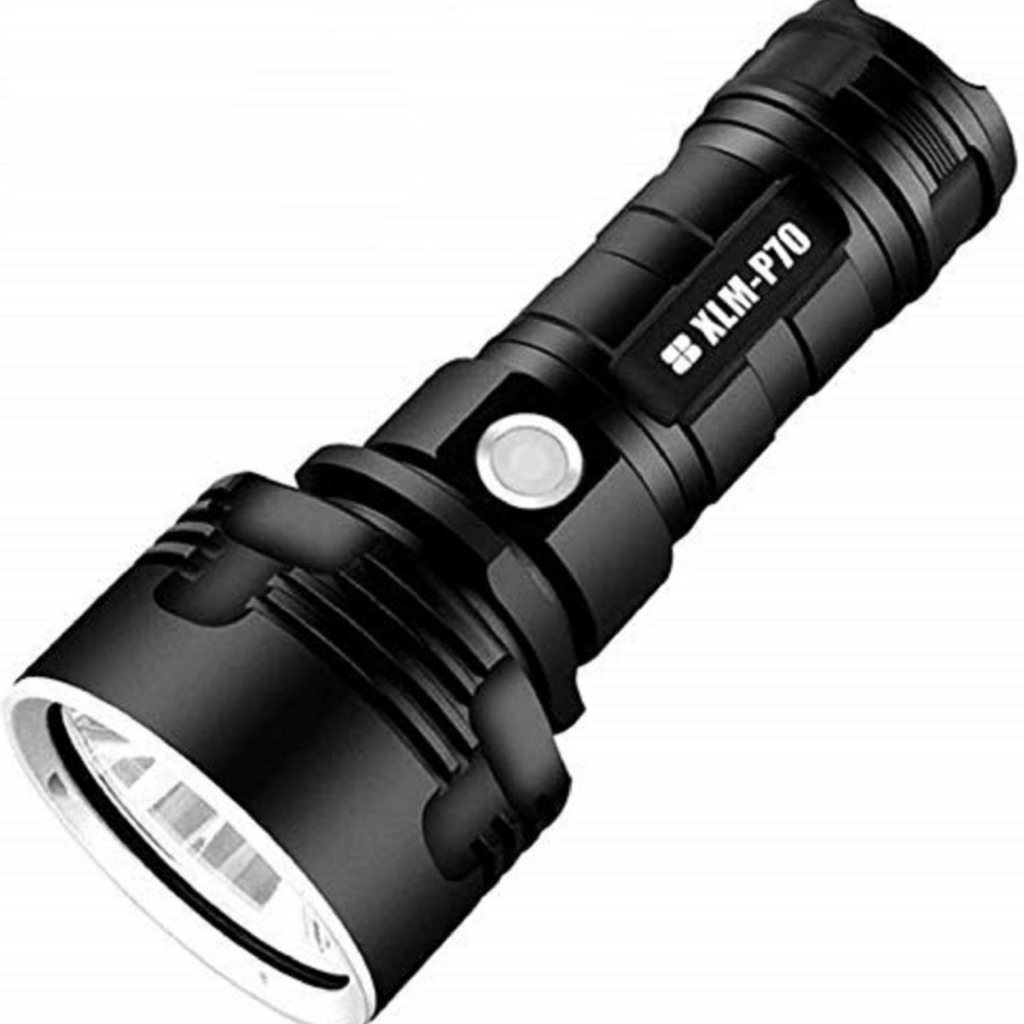 【One_boutique】 SHENYU XLM-P70 ไฟฉายสว่างมาก Super Powerful LED Flashlight มีระบบชาร์จในตัว ใช้แบตเตอรี่ 26650