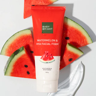 Baby Bright วอเตอร์เมล่อนแอนด์ไฮยาเฟเชียลโฟม 160g.