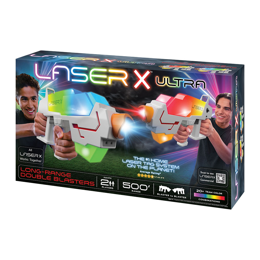 Laser X مسدسان ليزر بعيدا المدى Double Blasters — صورة 3