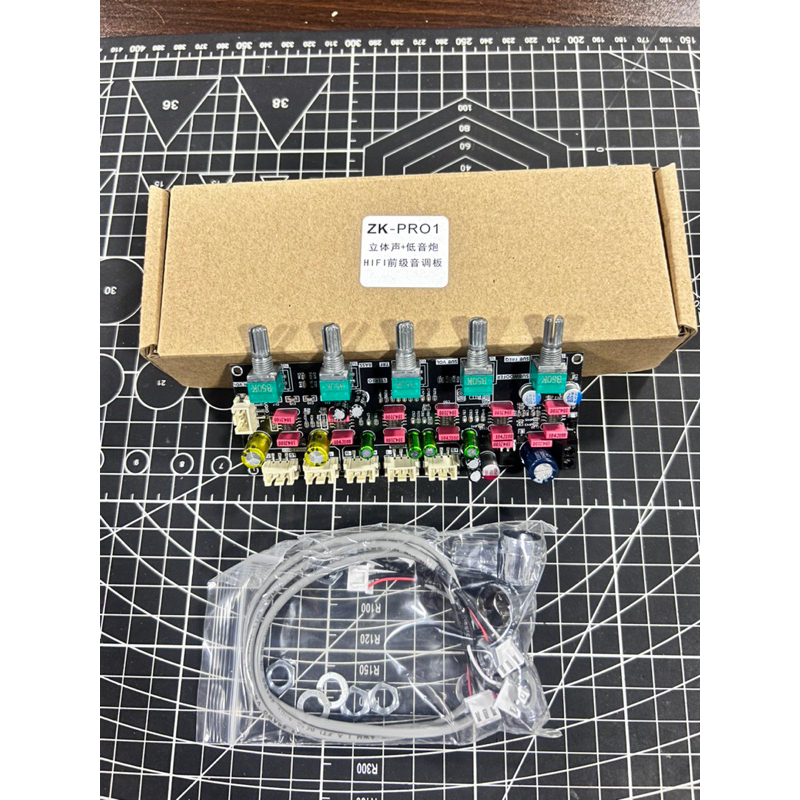 ZK PRO1 Pre-Amplifer Board Front-End บอร์ด Tone แฝนปริมาณ Preamp Mixer Board สำหรับ เครื่องขยายเสียง