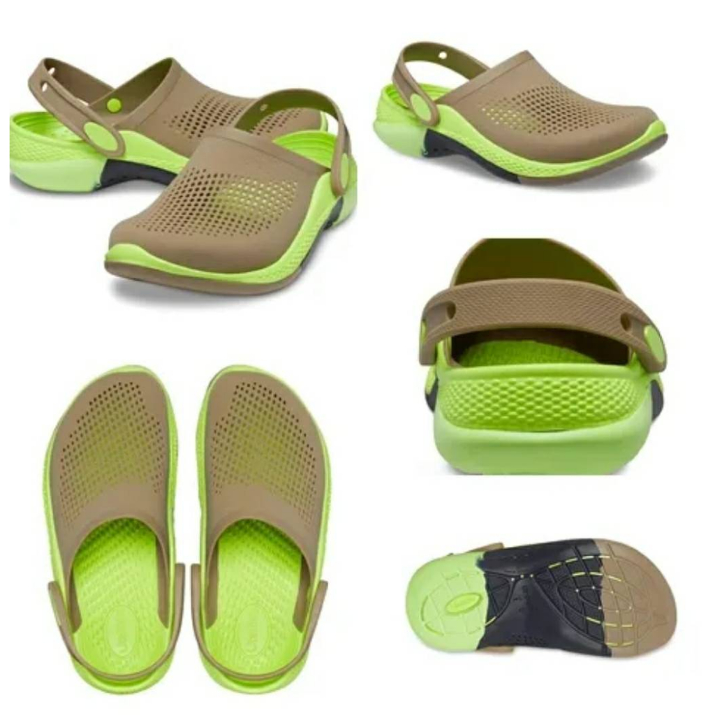 Crocs 360 LiteRide Clog รองเท้าหัวโตผู้หญิ่ง&ผู้ชาย สีมาไหม่สวยเบานี่มใส่สบาย