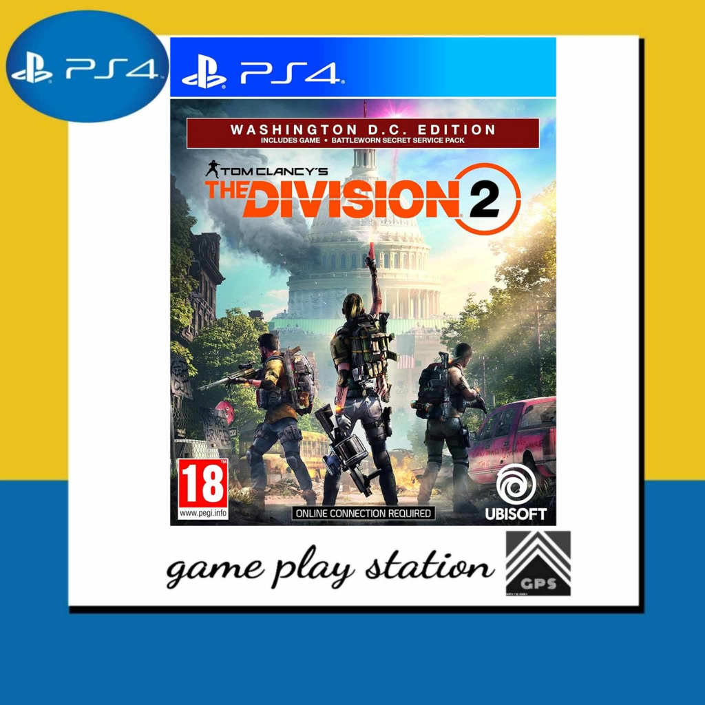 ps4 tom clancy's the division 2 washington DC ( english zone 2 )