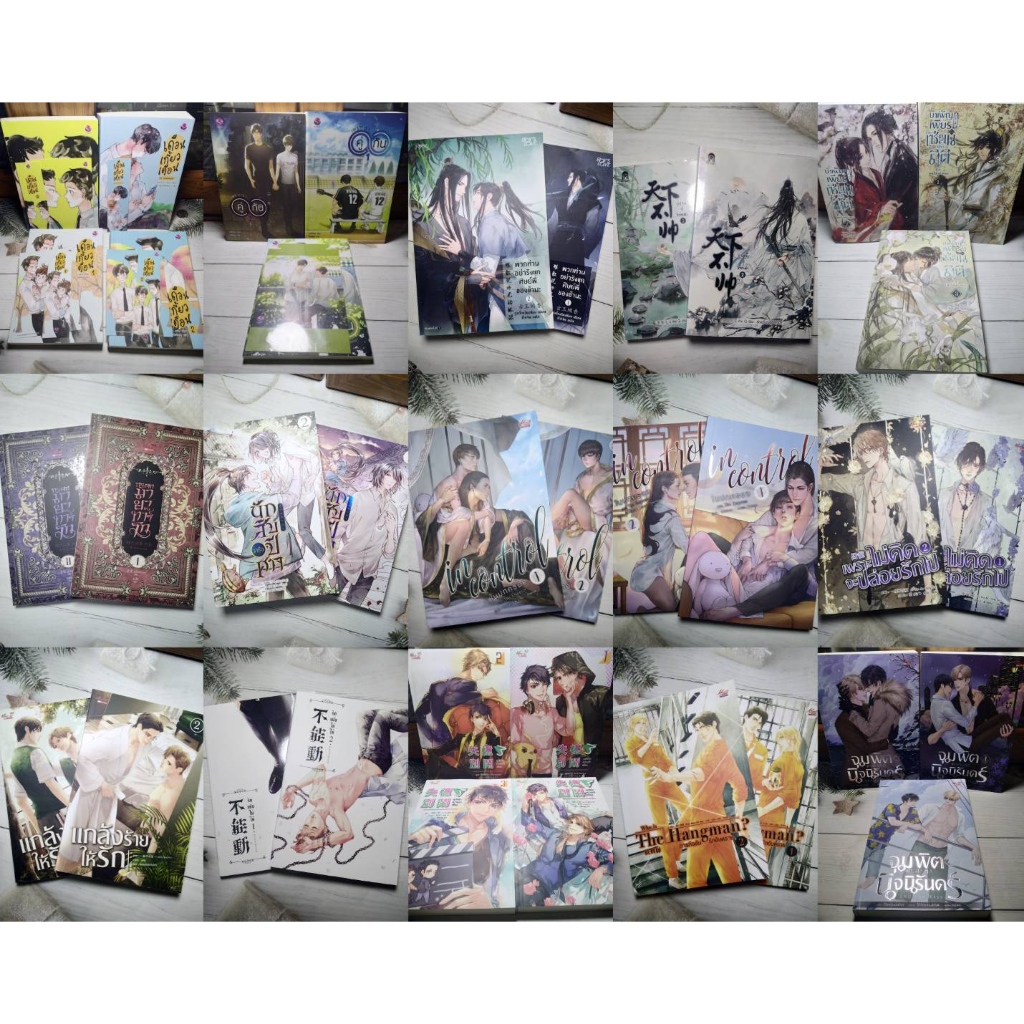 [รวมนิยายวาย#2][แบบชุด] จาก สำนักพิมพ์ SENSE BOOK/ everY/ Rose/ NABU #Yaoi#Boy'sLove