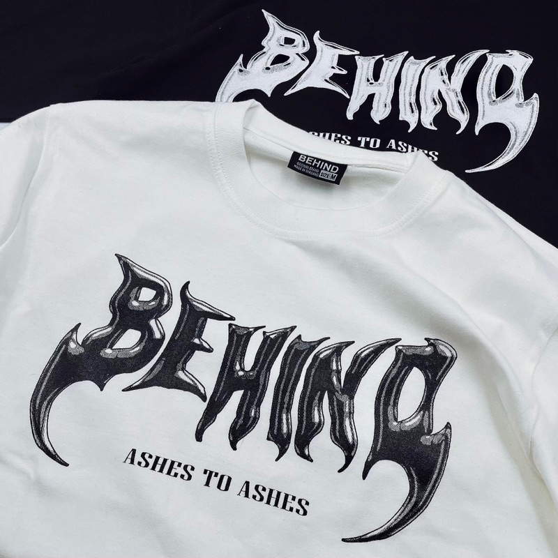 เสื้อยืด BEHIND แขนสั้น Oversize " BHX10 "