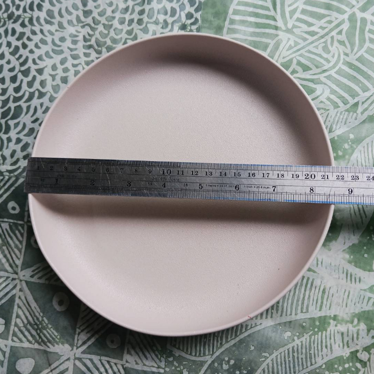 จานเซรามิคขาวเคลือบด้าน ดีไซน์สวยงาม คุณภาพเกรดส่งออก - รูปที่ 3