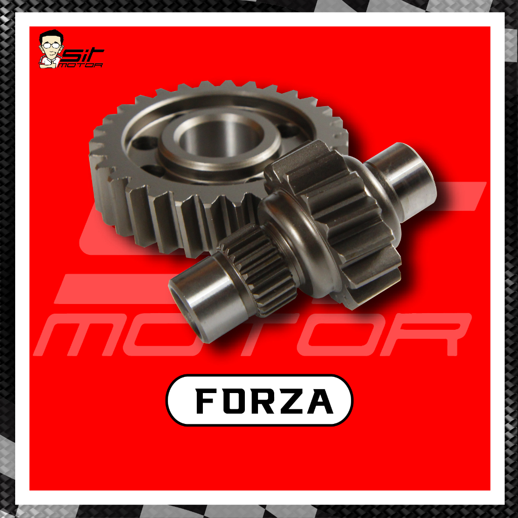 เฟืองท้ายแต่ง HONDA FORZA350 เฟืองท้าย forza350