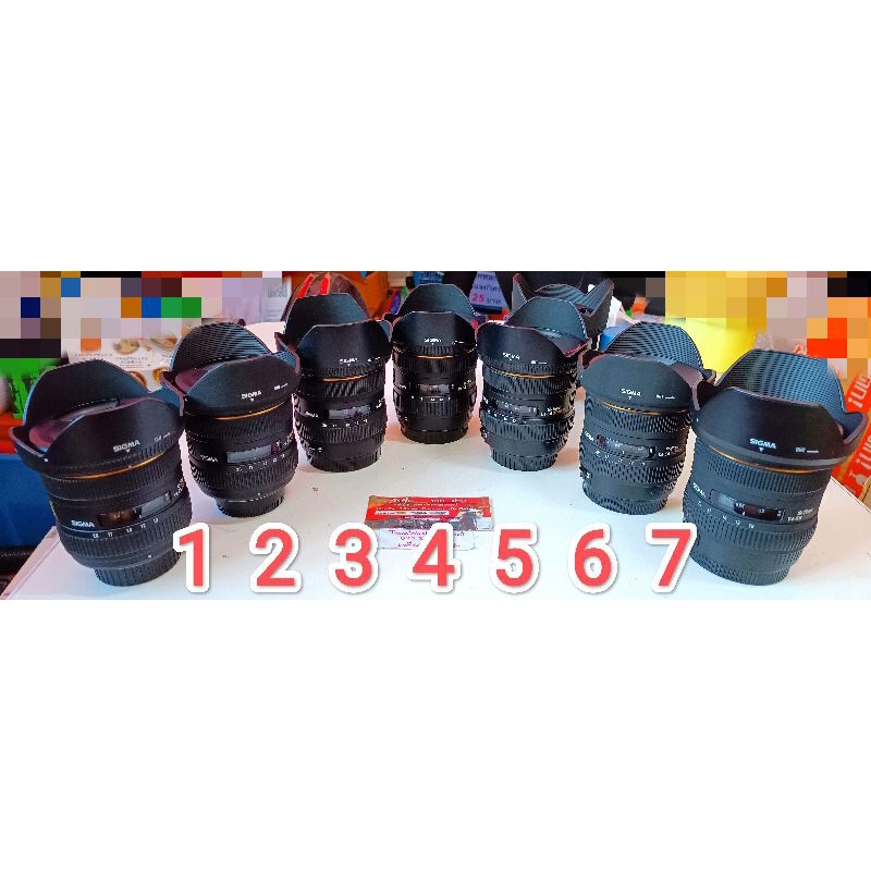 เลนส์ Sigma 10-20 F4-5.6 for Canon/Nikon กล้องมือสอง เลนส์มือสอง