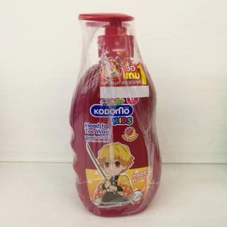 (ซื้อ1 แถม 1) KODOMO KIDS HEAD TO TOE WASH (400 มล.) โคโดโม คิดส์ สบู่เหลวอาบและสระ มี 4 สูตร