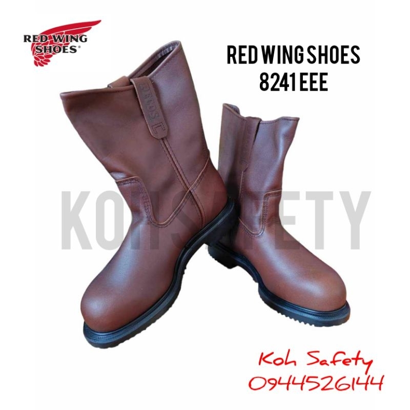 มาแล้ว💥 รองเท้า​เซฟตี้ Red​ wing​ Shoes​ 8241​ บูทสวม9นิ้ว ของ​แท้​USA🇺🇲💯% Steel​ toe​ มีสต็อคพร้อมส่ง​