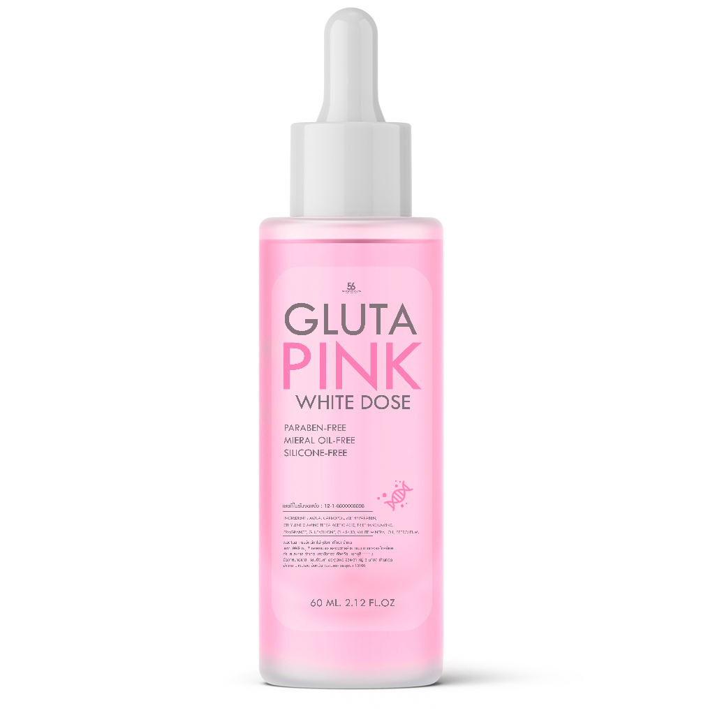 โดสชมพู เอาไปผสมครีมทาผิวได้ทุกชนิด 60ml.