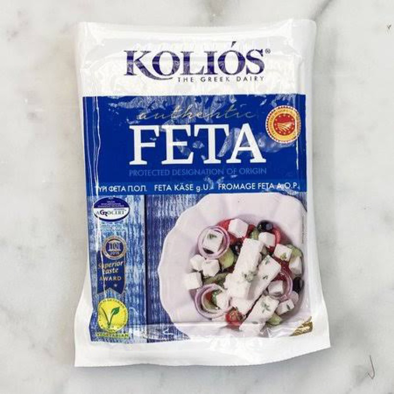 Feta cheese 200g/ 2 เฟต้าชีส 200ก