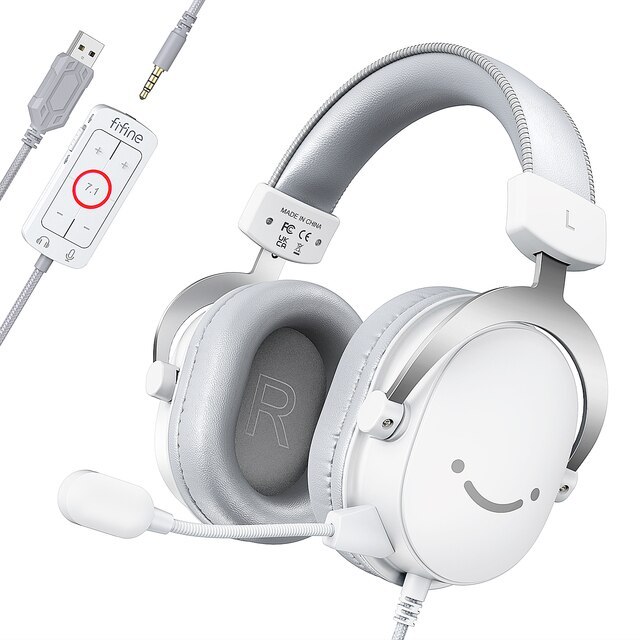 [Pre-order] FIFINE H9 2023 หูฟังเกมมิ่้ง 7.1 พร้อมไมโครโฟน USB&3.5