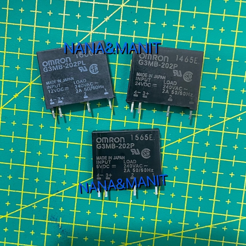 G3MB-202P   5VDC 12VDC 24VDC  สินค้าใหม่ พร้อมส่งในไทย