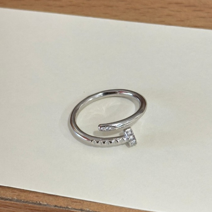 Suwann.na แหวน แหวนเงินแท้ แหวนตะปู