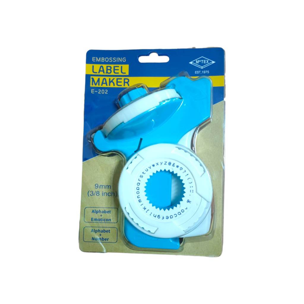 เครื่องปั้มอักษรนูน Motex E-202