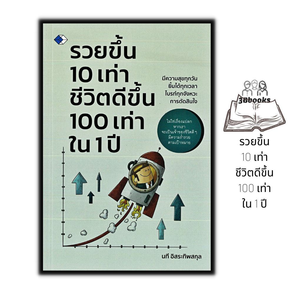 หนังสือ รวยขึ้น 10 เท่า ชีวิตดีขึ้น 100 เท่า ใน 1 ปี : การเงิน การลงทุน บริหารเงิน