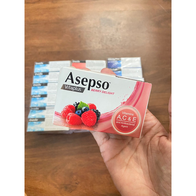 สบู่อาเซปโซ Asepso soap ครบสูตร