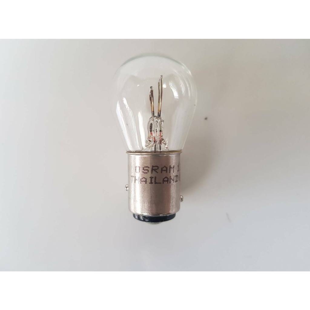 หลอดไฟท้าย/ไฟเบรค 24V21/5W #7537(308) OSRAM แท้ๆ ดวงละ30-